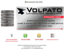 Tablet Screenshot of carpenteriavolpato.com